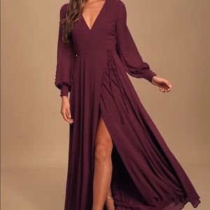 Burgundy Lulu’s Maxi